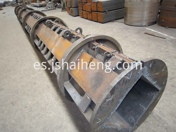 hollow pile